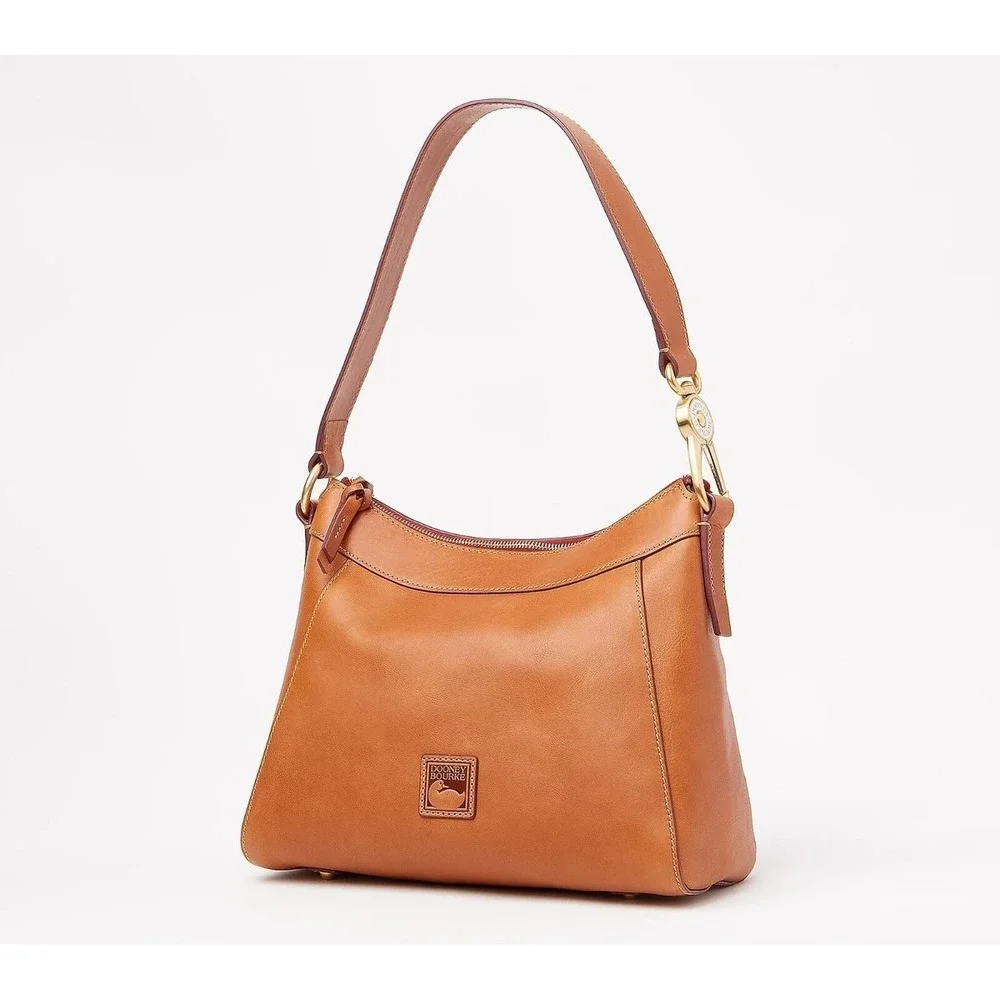 Dooney & Bourke Purse Handbag Florentine Large Cassidy Hobo Vachetta Leather